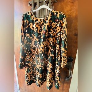 Leopard print  Dress
